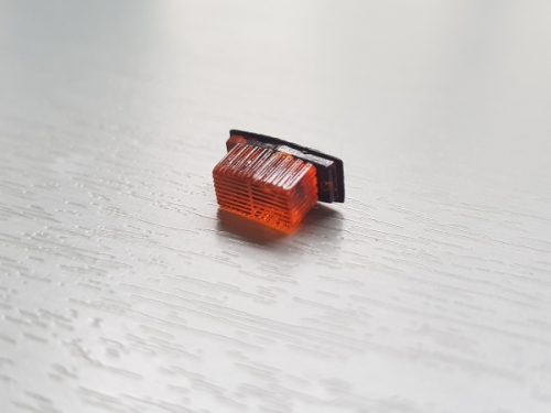 2 Positionsleuchten orange fr 1,8mm LED 1:14