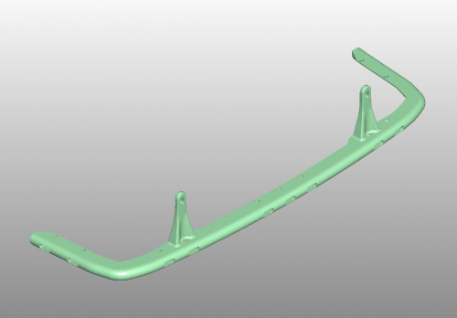 Truck Actros LED Lowbar LoBar 1:14