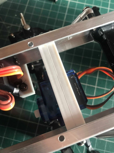 Servohalter No.3 Microservo fr Liftachse 1:14