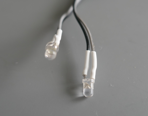 Fr MFC Kabel 2-fach LED weiss 3,0mm