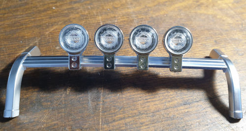 4 Stck Ersatzglas rund fr Volvo FH16 Dachlampen 1:14