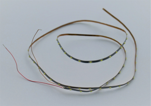 SMD LED Strip Leiste 0603 weiss 1,5mm breit / 500mm lang