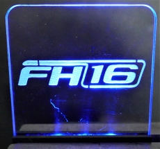 Acrylglas Volvo FH16 + Beleuchtung
