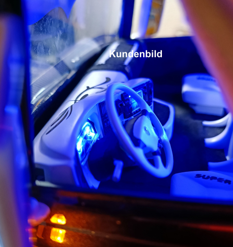 Scania Armaturenbrett beleuchtet 1:14