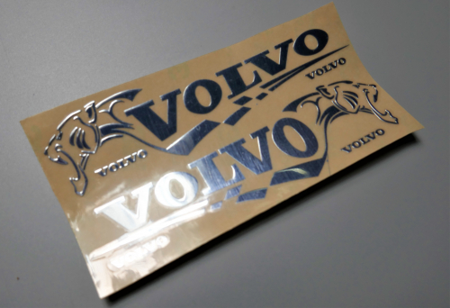 Volvo FH12 FH16 Schrift Logo Aufkleber chrom 1:14