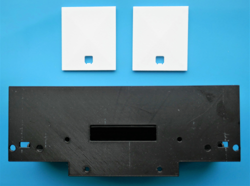 Staukiste 50mm hinten fr Euro Tank Umbau 1:14