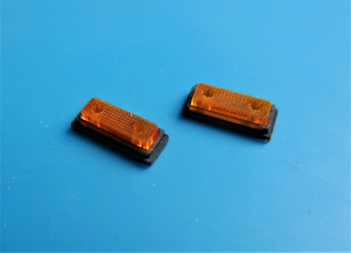 Frontblitzer eckig orange 2 Stck 1:14