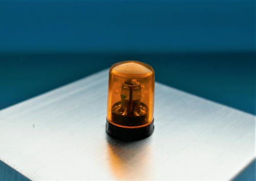 Rundumleuchte LED orange 1:14 No.02