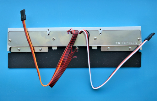 Trailer Alu Heckstostange LED Rcklicht New Style 1:14