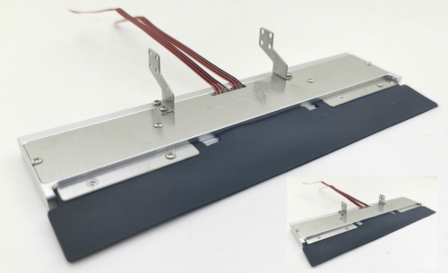 Trailer Alu Heckstostange LED Rcklicht New Style 1:14