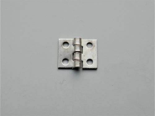 10 Stck Scharniere chrom 10x8mm