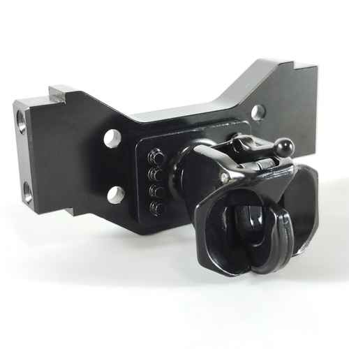 Zugmaul schwarz Metall 1:14