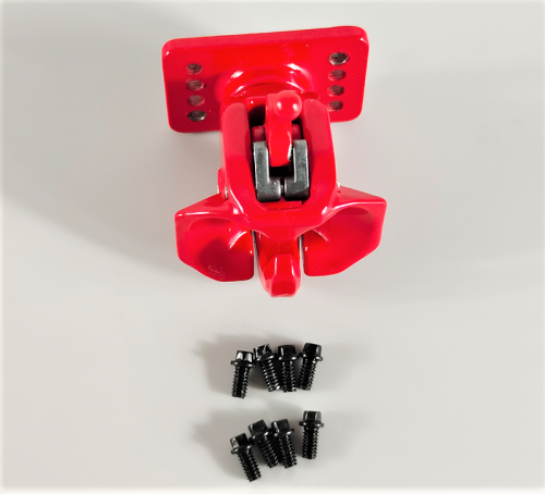 Zugmaul rot Metall 1:14