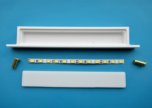 MAN LED Leuchtkasten mit seitliche Halter fr Rundumleuchte oder Mnnchen 1:14