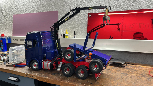 Fr Langholztransporter Heckstostange 1:14