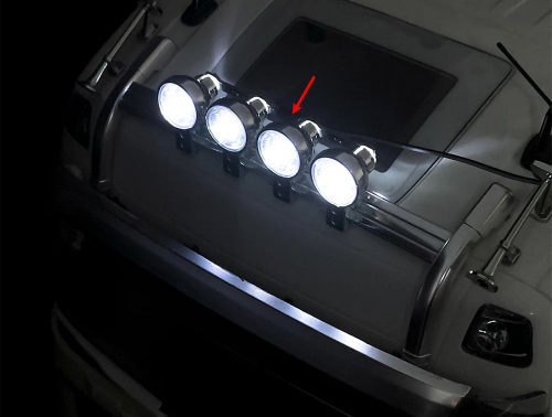 Volvo FH16 750 LED Dachlampen Platine 1:14