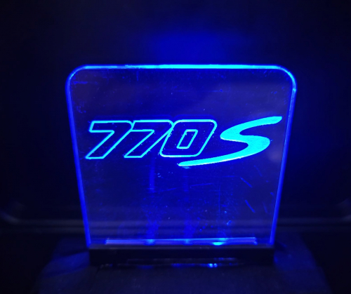 Acrylglas Scania 770S + Beleuchtung No.08