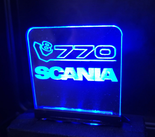 Acrylglas Scania 770S V8 + Beleuchtung No.09