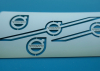 Volvo FH16 750 Frontlogo Grill Emblem �tzgitter 1:14