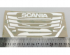 Scania 770S Grill Aufkleber chrom No.02 1:14