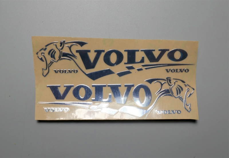 Volvo mit Logo Aufkleber 1 Paar
