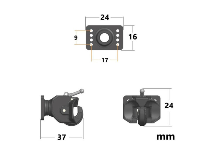 Zugmaul vorn für Frontgewicht TB504 / 404, 95,00 €