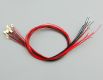 10 Stück SMD LED 1206 mit Kabel rot