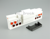 Truck Heckstostange 2-Achser 12-fach rund