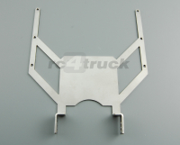 Halteplatte poliert fr High Pipes 1:14