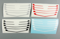 Actros Grill Streifen Aufkleber 1:14