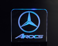 Acrylglas Arocs + Beleuchtung No. 01