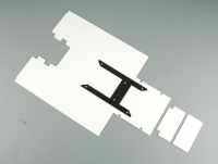 Bausatz Rahmenabdeckung Tamiya Scania 2-Achser fr Tamiya Getriebe 1:14