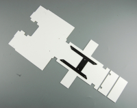 Bausatz Rahmenabdeckung Tamiya MAN 3-Achser fr Tamiya Getriebe