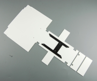 Bausatz Rahmenabdeckung Tamiya MAN 3-Achser fr Unterflurgetriebe