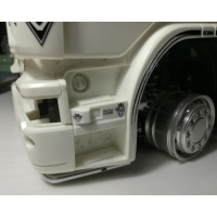 Scania Kotflgel vorn Greif V8 klein Decor Aufkleber Set chrom 1:14