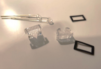 Seitenblinker f�r Kotfl�gel am Tamiya MB SK 1838 / 1850 beleuchtet 1:14